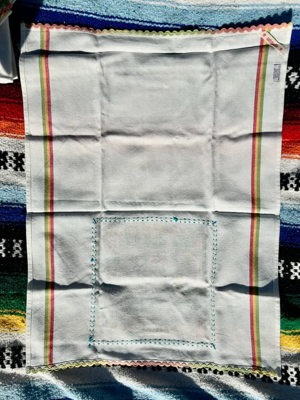 Catstudio Kitchen Towel with printed art of Florida Cities and Landmarks